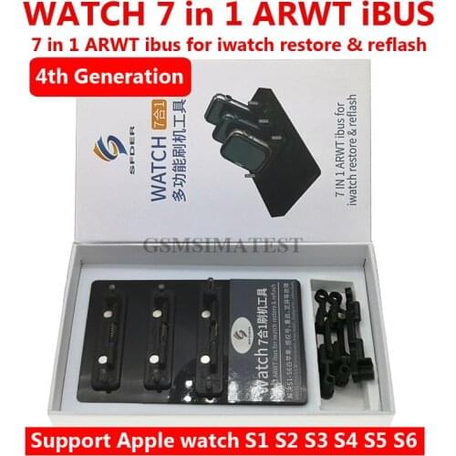 Ibus AWRT Adapter Restore Tool Recovery Adapter Restore box & Repair tool Support For iWatch Ibus S1/S2/S3/S4/S5 s6 38mm & 42mm