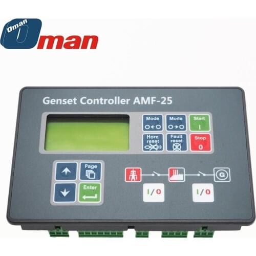 AMF25 Diesel generator set controller, control panel