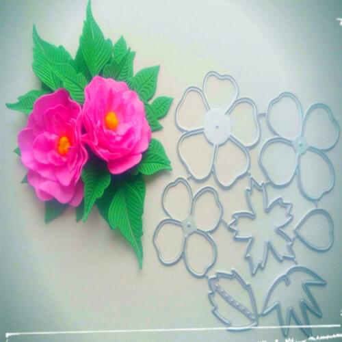 Beautiful flowers Metal Cutting Dies for DIY Scrapbooking Album Paper Cards Decorative Crafts Embossing Die Cuts
