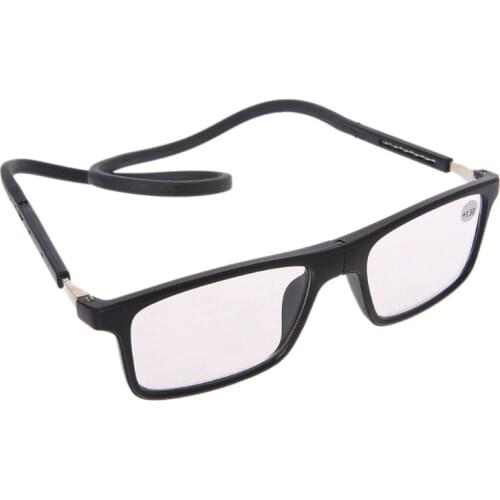High-grade TR Absorption Hanging Neck Reading Glasses for Men Women Portable Reading Glasses