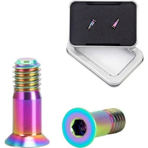 Professional Bicycle Chainring Bolts Rear Dial Guide Wheel Fixing Screw Cycling Transmission Guide Sprocket Tension Screw