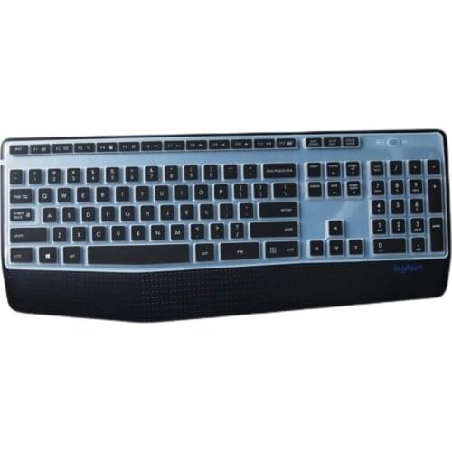 For Logitech MK345 K345 MK 345 Silicone Dustproof mechanical Wireless Bluetooth Desktop keyboard Cover Protector Dust Cover