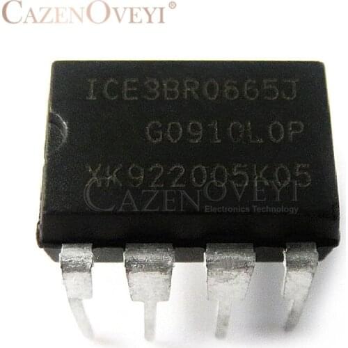 10pcs/lot ICE3BR0665J ICE3BR0665JZ 3BR0665J 3BR0665 DIP-7 In Stock