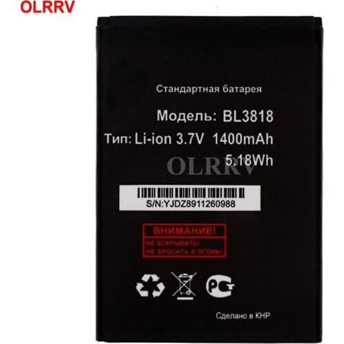 For FLY IQ4418 ERA Style 4 Battery / Micromax S308 Accumulator BL3818 1400mah