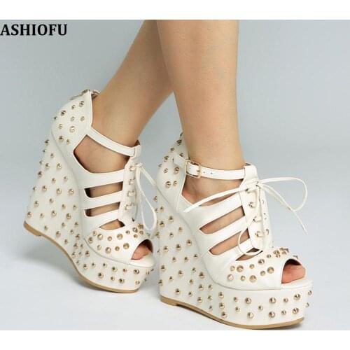 ASHIOFU Women's Sandals