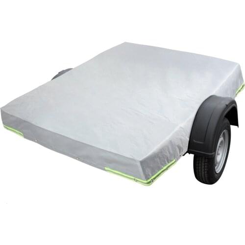 Oxford Cloth Waterproof Folding Trailer Cover Folding Camper Cover Windproof Sun Resistant For Van Caravan RV 44"x35"x5"