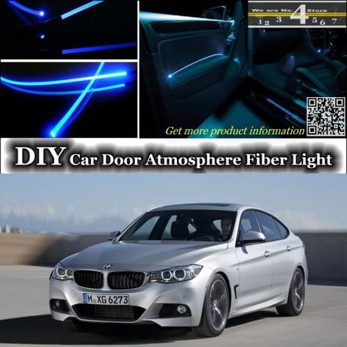 For BMW 3 M3 E30 E36 E46 interior Ambient Light Tuning Atmosphere Fiber Optic Band Lights Door Panel illumination (Not EL light)