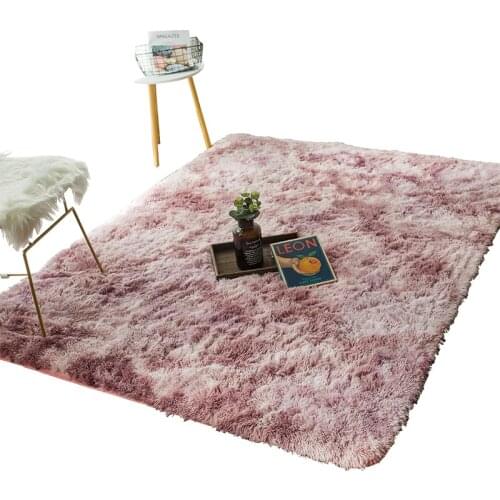 Personalized custom carpet bedroom full shop living room coffee table entry door dyed gradient fashion simple thick floor mat