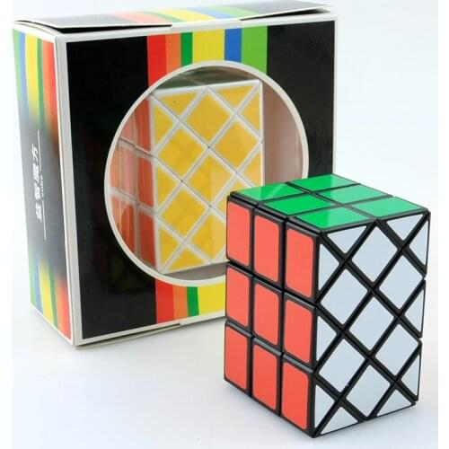 Brand New Diansheng Long Brick Case 3x3x3 Magic Cube Ancient Double Fish Cube Speed Puzzle Cubes Educational Toy Special Toys