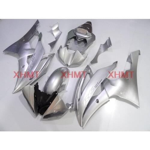 For YZFR6 2008 - 2015 Fairings YZFR6 2013 Fairing YZF R6 14 15 Silver White Body Kits