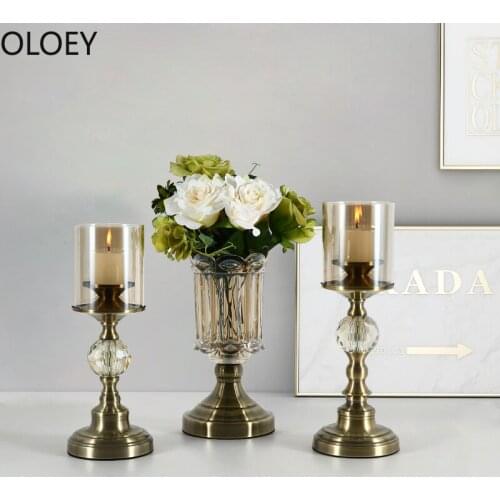 OLOEY Sets Of Decorative Candlesticks