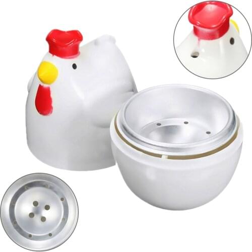 Top Chick-shaped 1 boiled egg steamer steamer pestle microwave egg cooker cooking tools kitchen gadgets accessories tools