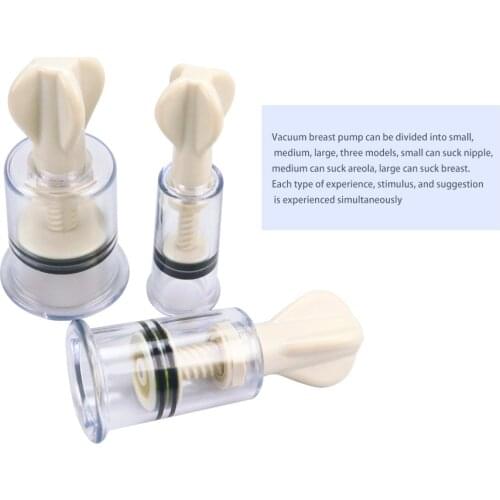 Female bdsm bondage Nipple Sucker Breast Enlarger Sex Product for Adults Women Clit Suction Vacuum Clamps Pumps Sex Toys