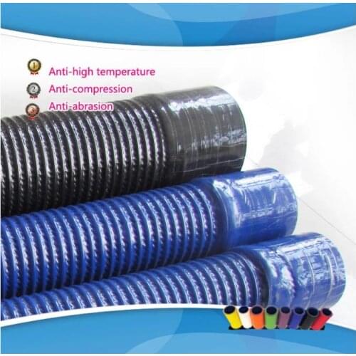 ID 51MM long 700mm replace auto bend silicone tube hose rubber steel hose