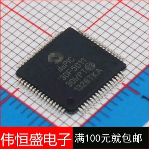 100% New&original dsPIC30F5011-30I/PT