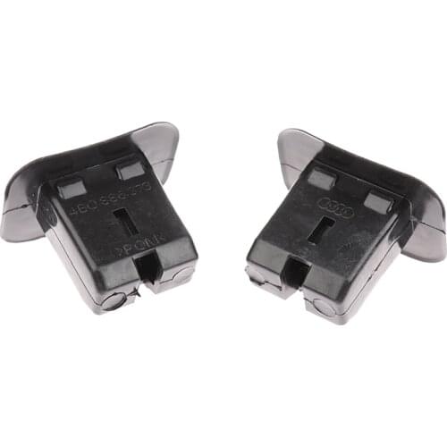 2 PSC Rear Seat-Cushion Frame Grommet For Audi A4/Avant A6/Avant Q7 RS4 RS6 For Seat Exeo/ST 4B0886373 Plastic Black