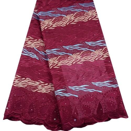 2019 High Quality France Swiss Voile Laces African Swiss Voile Lace 100% Cotton Fabric Voile Lace In Switzerland lace A1488