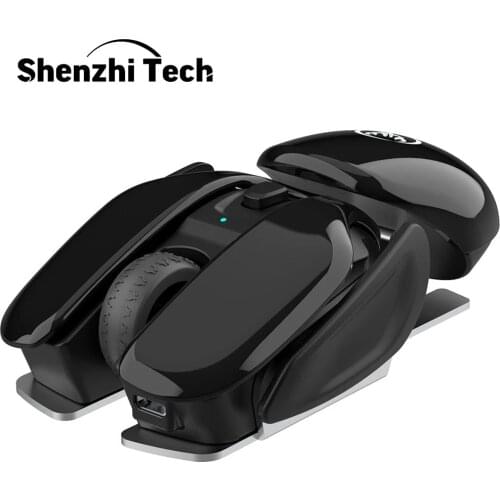 Wireless Mouse Rechargeable Computer Silent Key Optical Electroplated Ergonomic Mouse For laptop Office