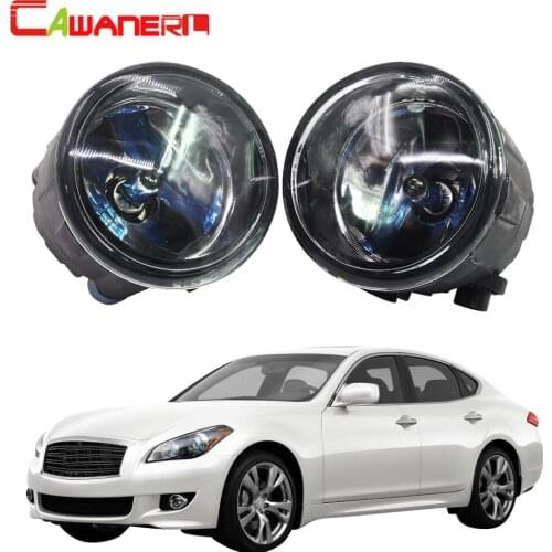 Cawanerl For Infiniti M M25 M37 M56 2011-2013 100W H11 Car Halogen Fog Light Daytime Running Lamp DRL 12V 2 Pieces