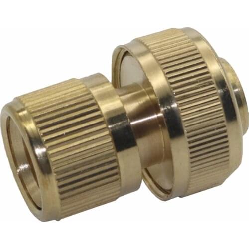 1 Pc 19mm Copper Garden Hose Connectors Garden Irrigation System Pipe Tube Universal Adapter Quick-Connector For ID 19mm Hose