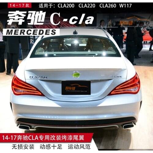 Suitable For Cla200 19 Mercedes Benz New Class a 200 220 260 180l Modified Tail Carbon Fiber