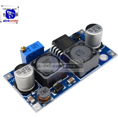 XL6009 DC-DC 5 -32V to 1.25 -35V Boost Automatic Transformer Solar Module Adjustable Converter Module 4 MOSFET Switch DSN6000AUD