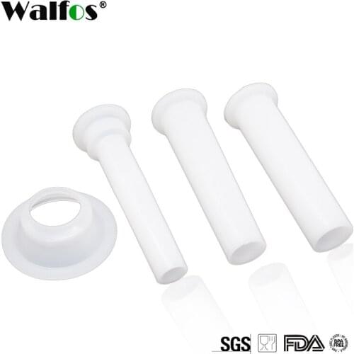 WALFOS 4pc/Set Food Grade Quality Meat Grinder Filling Meat Tube Sausage Filling Handmade Sausage Tube Meat Grinder Free Ship