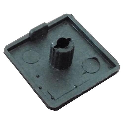50pcs 5050 Plastic ABS End Cap for Series Aluminum Profile Accessories Single Hole