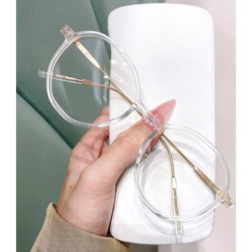 Fashion Anti Blue Light Glasses Frames Irregular pectacles Computer Women Blue Blocking Gaming Office 2021 Men Eyeglasses Fram