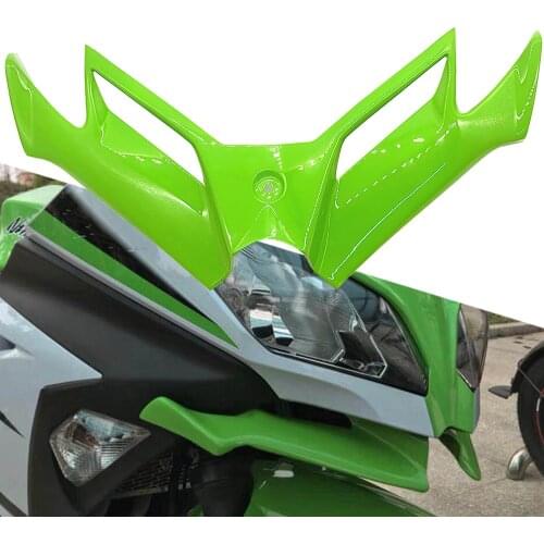 Ninja 250 300 Motorcycle Front Aerodynamic Winglets Windshield Fairing Wing For Kawasaki Ninja 250 300 2013 2014 2015 2016 2017
