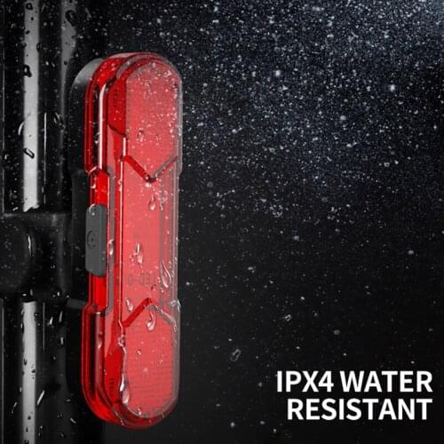 Kapvoe Bike Light Headlight USB Rechargeable Taillight Safety Warning Front Rear Light Led Bike Light Night Cycling Signal Led