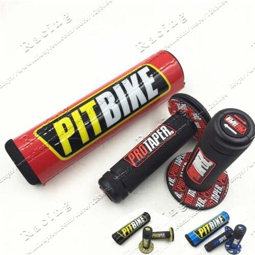 PIT aper Handlebar Bar Pad + PRO Gel Grips For KTM EXC SX SXF EXCF XC XCW XCF Husaberg Husqvarna Dirt Bike Motocross Enduro MX