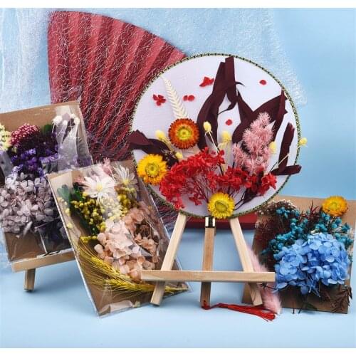 1 Pack Dried Flowers Preserved Flower For DIY Aromatherapy Candle Epoxy Resin Jewelry Making Craft Frame Embossing Accessories