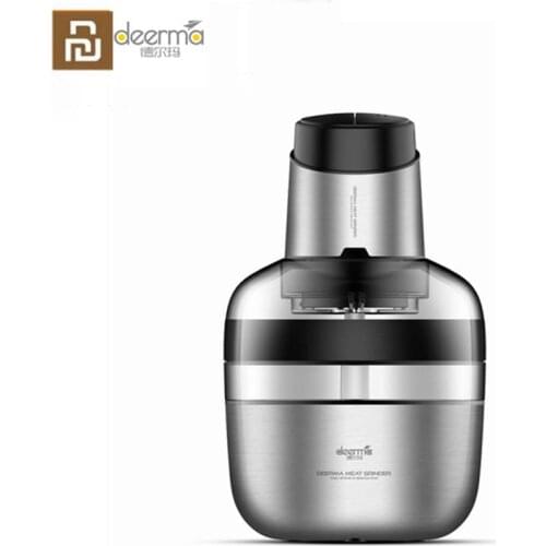YOUPIN Deerma DEM - JR01 Stainless Steel Meat Grinder Chopper From Xiaomi Youpin