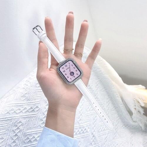 Lady Wristband Correa for Apple Watch Strap 38mm 42mm Grace Bracelet for iwatch Band Replacement 44mm 40mm Seriers Se6 5 4 3 2 1