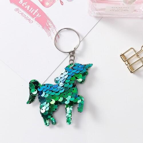 1pcs Green Unicorn Button Movies & TV Animal Stuffed Plush Toys Cartoon Family Friend Party Dolls Girl Children Birthday Gifts