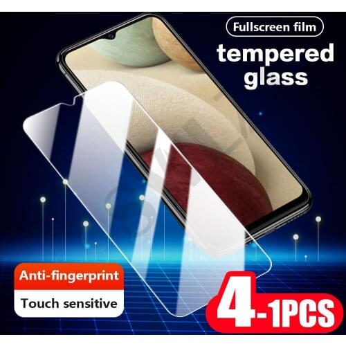 4-1Pcs protective film for Samsung Galaxy A01 A02s A11 A12 A21s A22 A31 A32 A41 A42 tempered glass phone screen protector