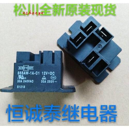 855AW-1A-C1 12VDC 30A relay