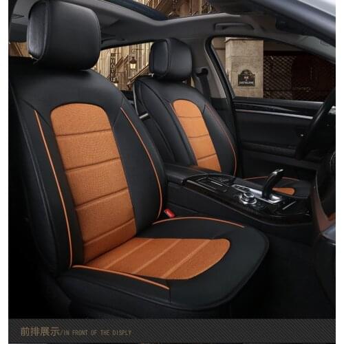 Automobile seat covers car cushion set pu leather for Agila Vectra Zafira Astra GTC PAGANI ZONDA SAAB Spyker RAM HUMMER hot sale