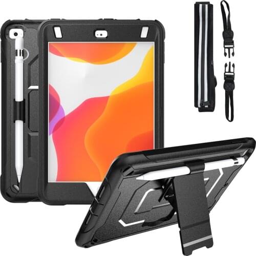 Kids Friendly Fold Stand Shockproof Bumper Multi Functions Skin Bumper Pencil Holder Tablet Case for ipad mini 4/5 7.9inch Cover