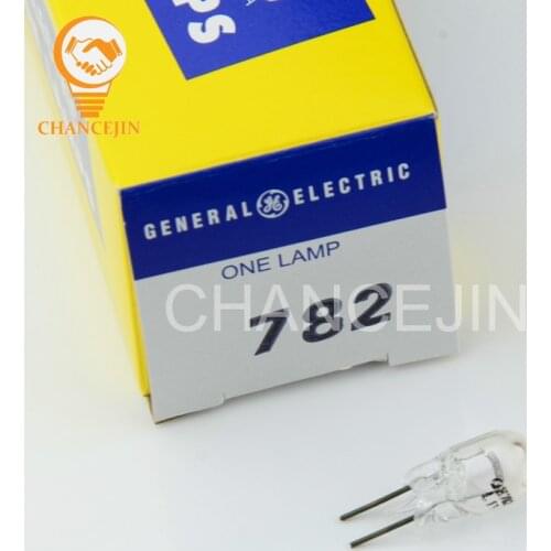 Original GE 782 12V20W G4 halogen lamp be used for microscope instrument light source Surgical shadowless bulb