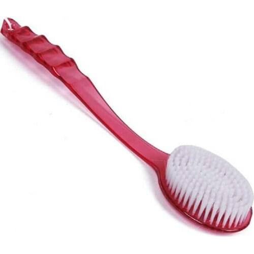 Exquisite Long-Handle Bath Shower Brush Body Back-Rubbing Scrubber Massage Skin Feet Cleaning Tool Banister Bathroom Accessories