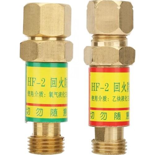 Oxygen/Acetylene Check Valve Flashback Arrestor Welding/Cutting Torch Flame Buster M16*1.5