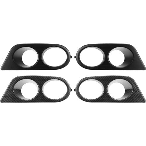 For BMW E46 M3 2001 2002 2003 2004 2005 2006 Car Front Bumper Fog Light Cover Surrounds Air Duct Car styling
