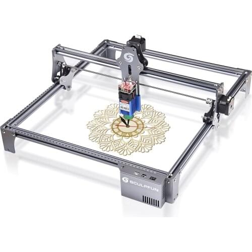 S6 Pro Laser Engraver LD+FAC Spot Ultra-thin Focus Desktop DIY Engraving High Precision 410x420mm Cutting Machine Engraver