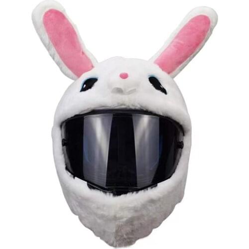 Motorcycle Helmet Panda Animal Cover Motorbike Funny Heeds Crazy Case crash For Outdoor Personalized Full Helmets Cover