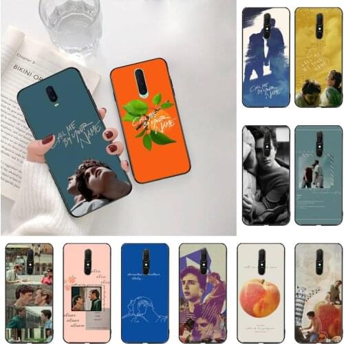 Call Me By Your Name Soft Phone Cover For Oppo A5 A9 2020 A5S Reno2 z Renoace 3pro Realme5Pro