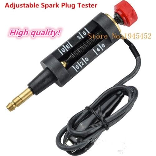 Adjustable Spark Plug Tester High Energy Ignition Spark Plug Tester Wire Coil Circuit Diagnostic Autos Diagnostic Test Tool