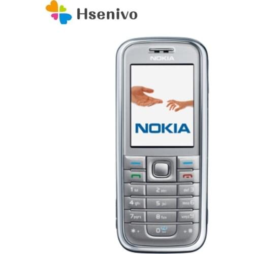 Nokia 6233 Refurbished-Original Phone 2 MP 3G Bluetooth Mini-SIM Camera Bluetooth MP3 Origianl Unlocked free shipping