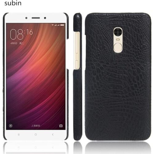 Subin New arrival For Xiaomi Redmi Note 4 5.5 inches Luxury PU Leather Crocodile Skin Cover For Xiaomi Redmi Note 4 Phone Case